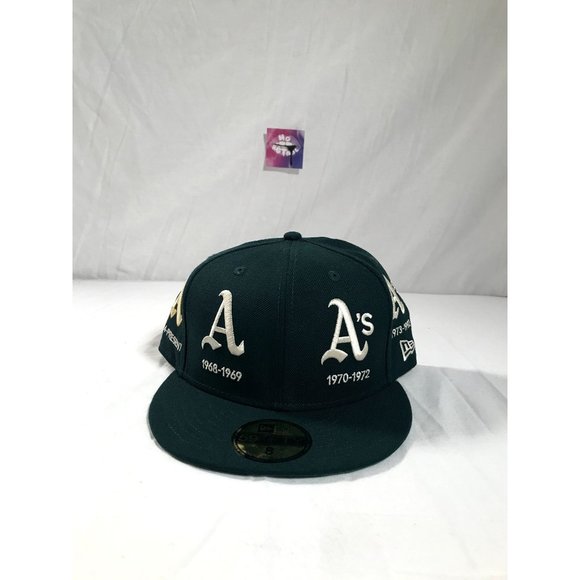 New Era Other - New Era 59FIFTY Oakland Athletics Progression Fitted Hat Mens sz 8 Green